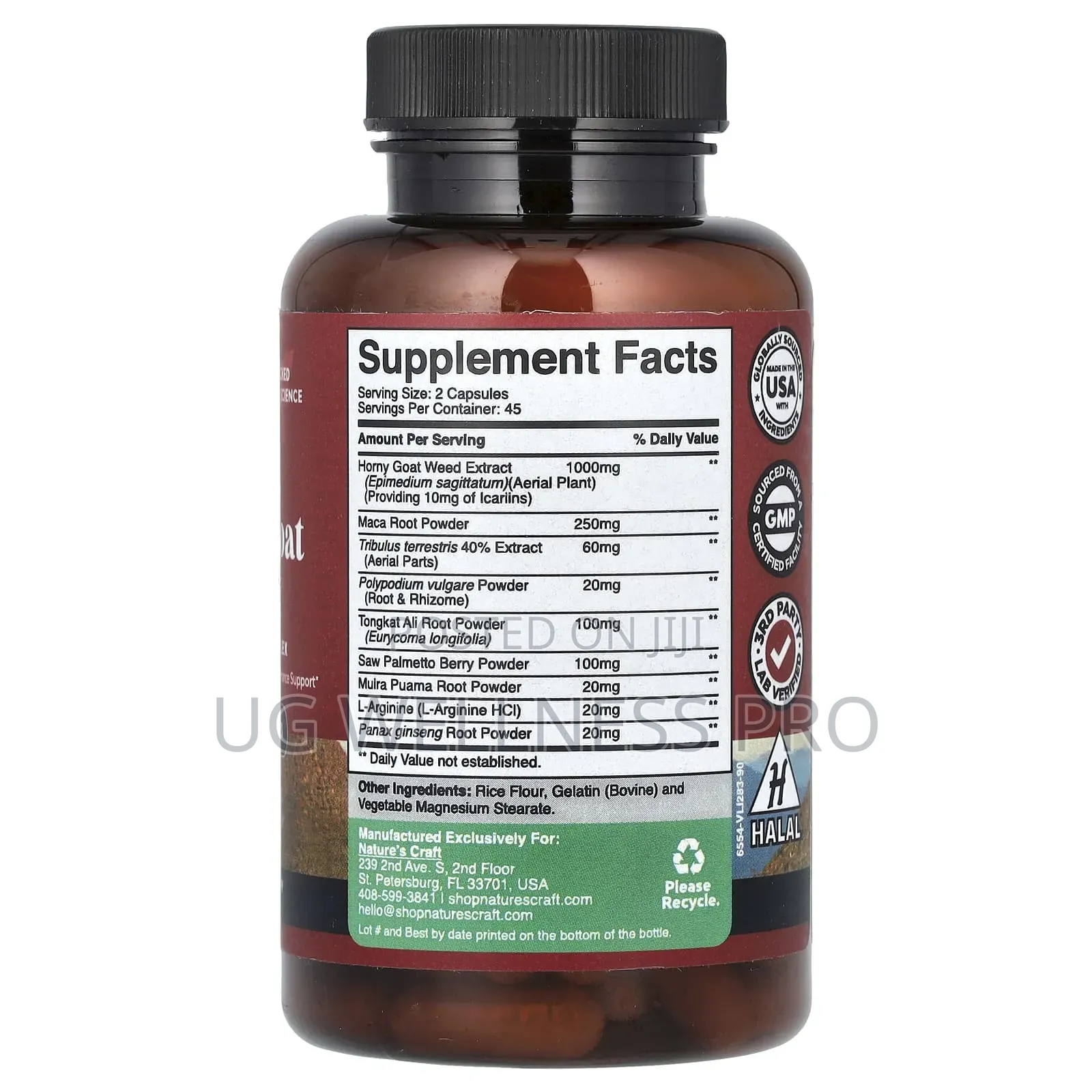 Horny Goat Weed, Xxtra Strength Herbal Complex, 90 Caps