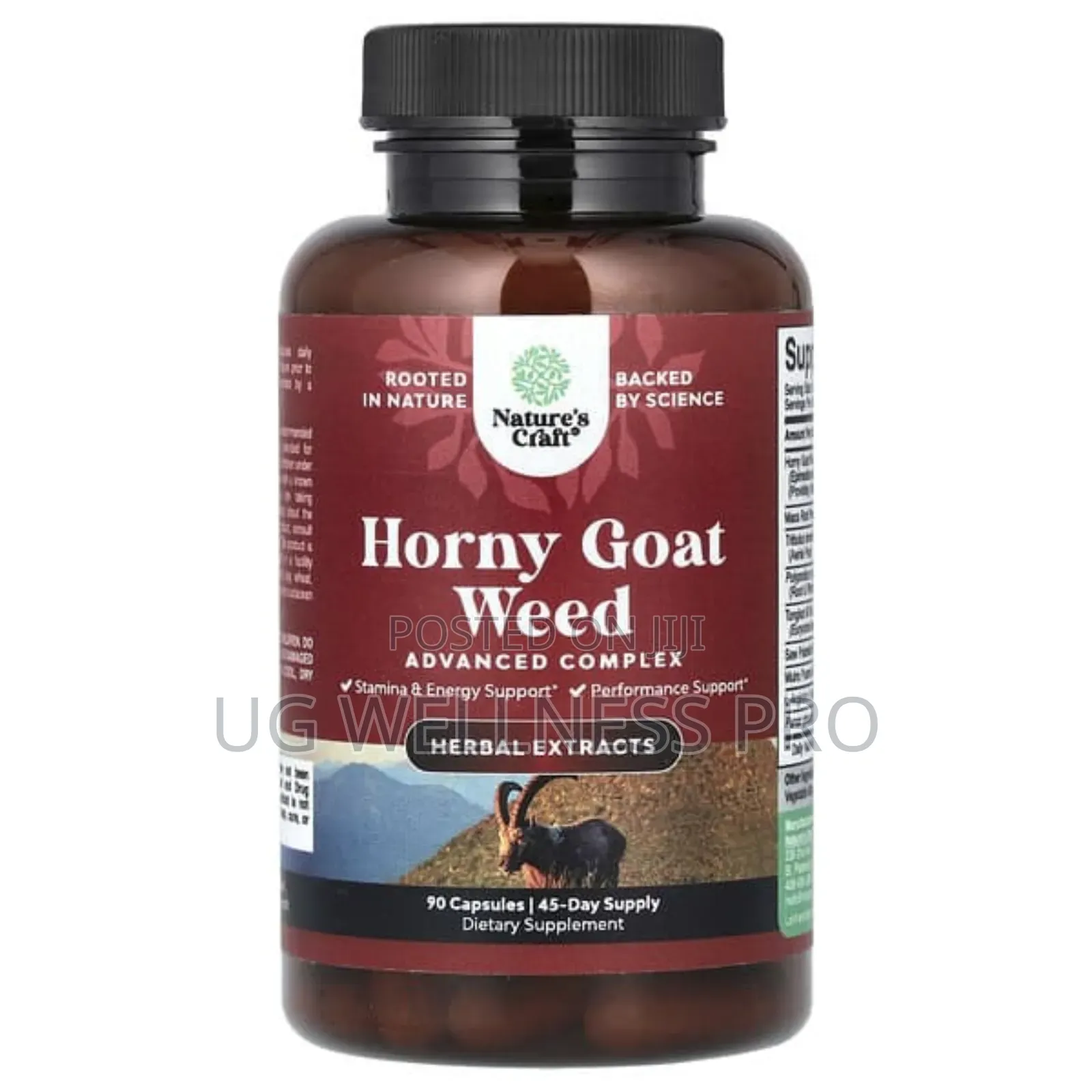 Horny Goat Weed, Xxtra Strength Herbal Complex, 90 Caps