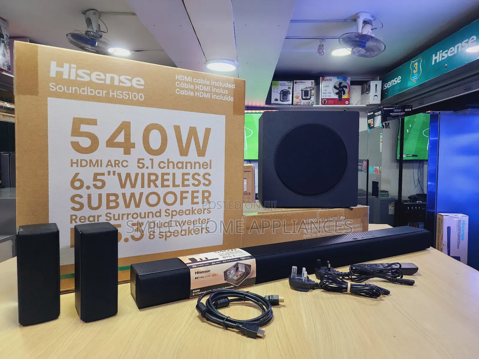 Hisense 540watts Soundbar