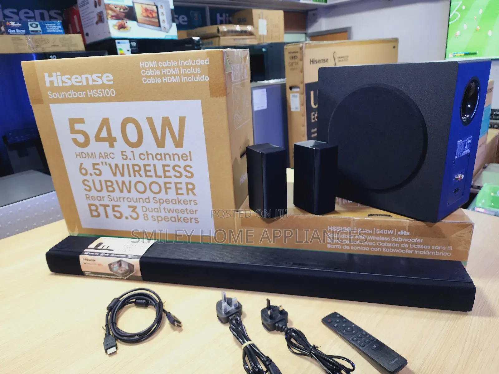Hisense HS5100 Deepbass Soundbar 540watts