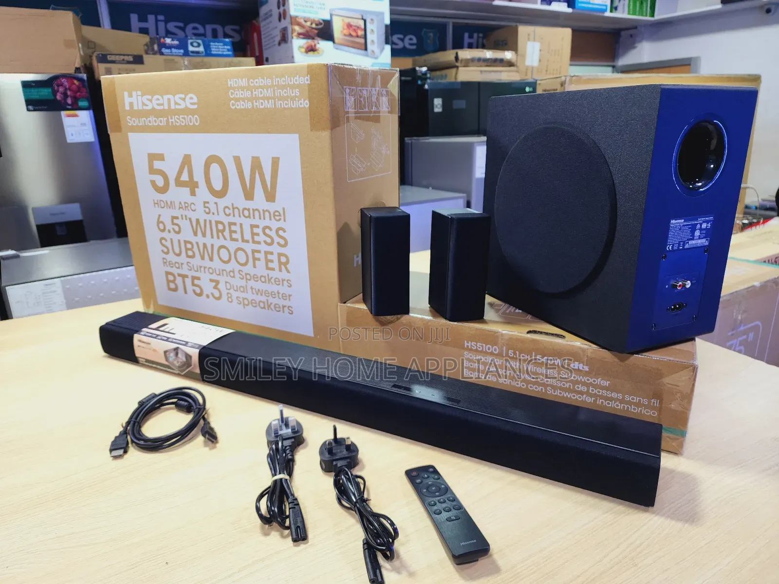Hisense 5.1channel Wireless Soundbar