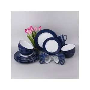 16-Piece of Tableware Set of Plates Cups Bowls Dinner Sets