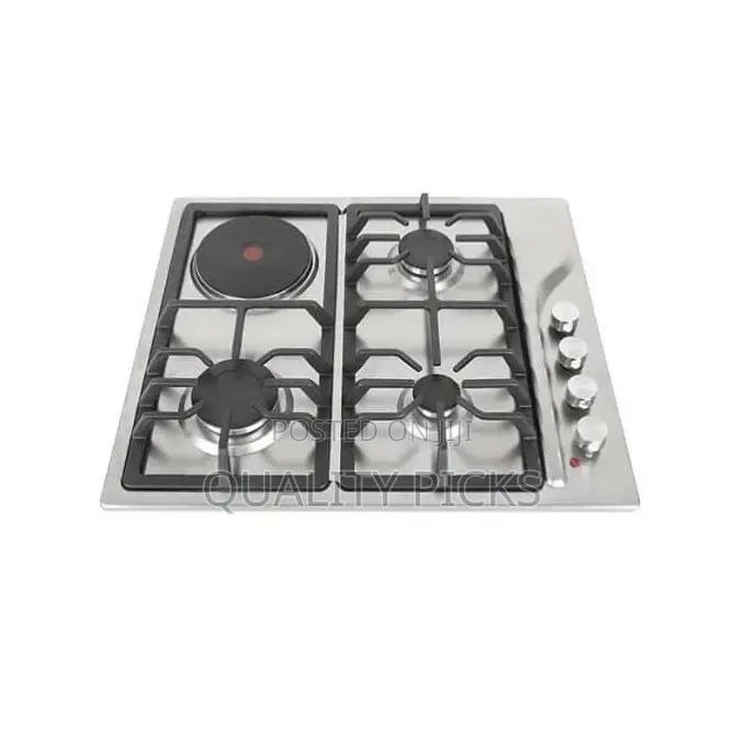 Digiwave 3 Gas Burner Cooker+1 Electric Hot Plate