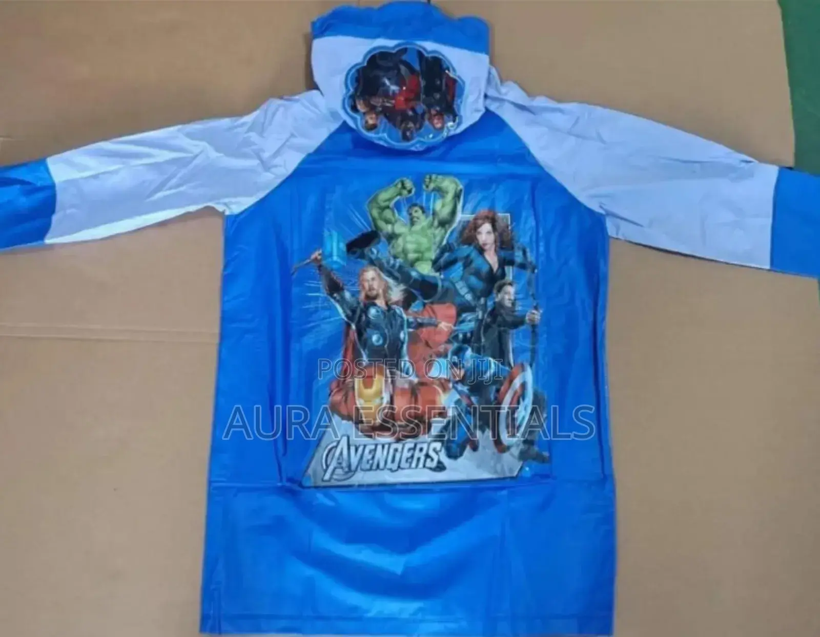 Marvel Captain America Hooded Raincoat