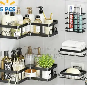 5 Pieces Bathroom Shelves
