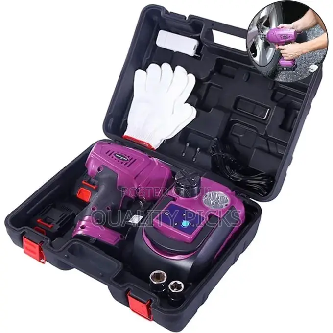 Rechargeable Hydraulic Car Jack Electric Floor Jack 5