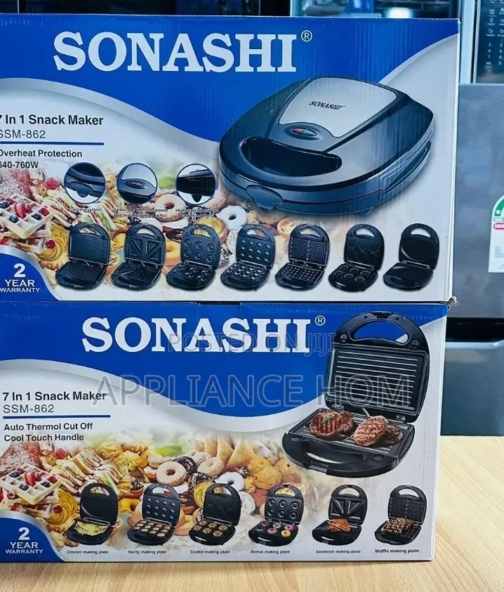 Sonashi 7in1 Snack Maker Sandwich
