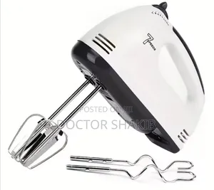 7speeds Scarlett Electric New Hand Mixer