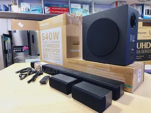 540watts Hisense Soundbar With Two Additional Speakers