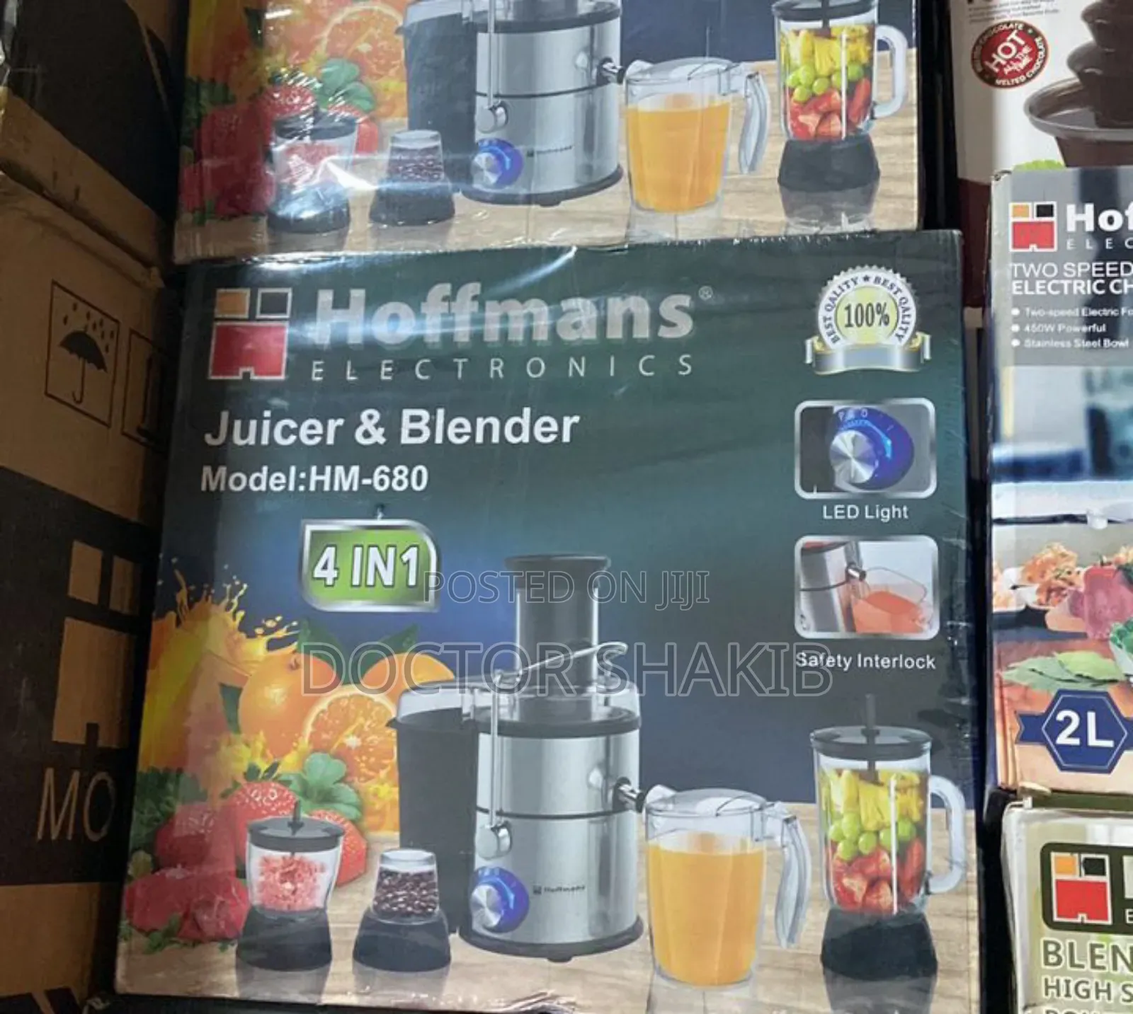 Hoffman Genuine New 4-in-1 Juicer and Mixer