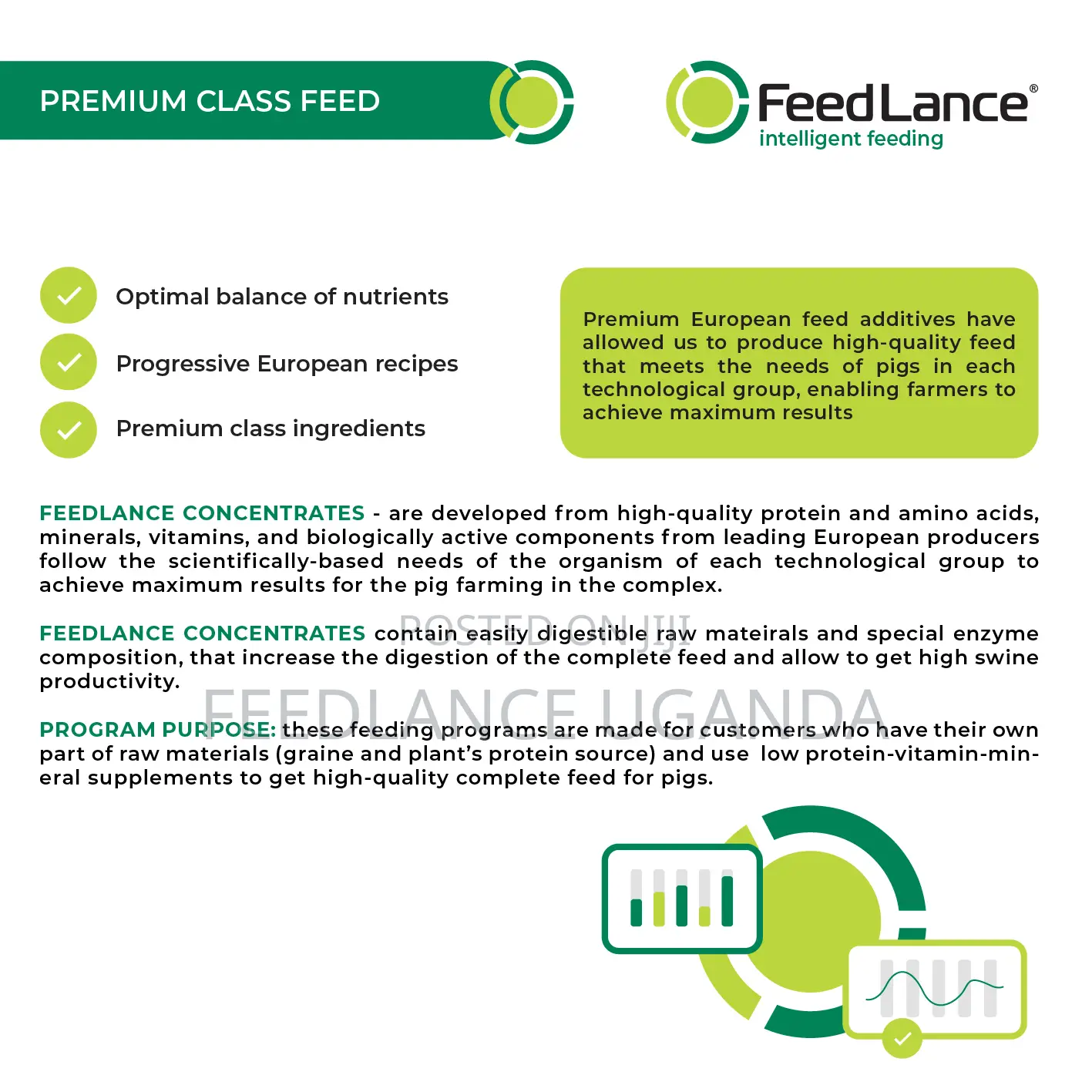 Feedlance Pig Concentrate 5% - For Fattening Pigs
