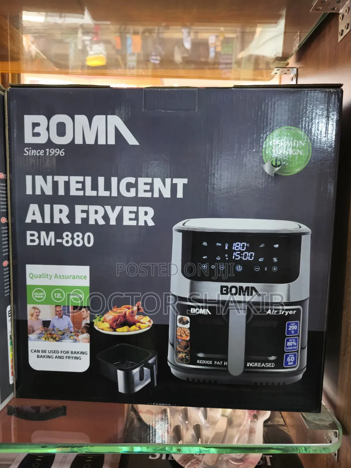 Boma Intelligent Air Fryer Bm-880-New