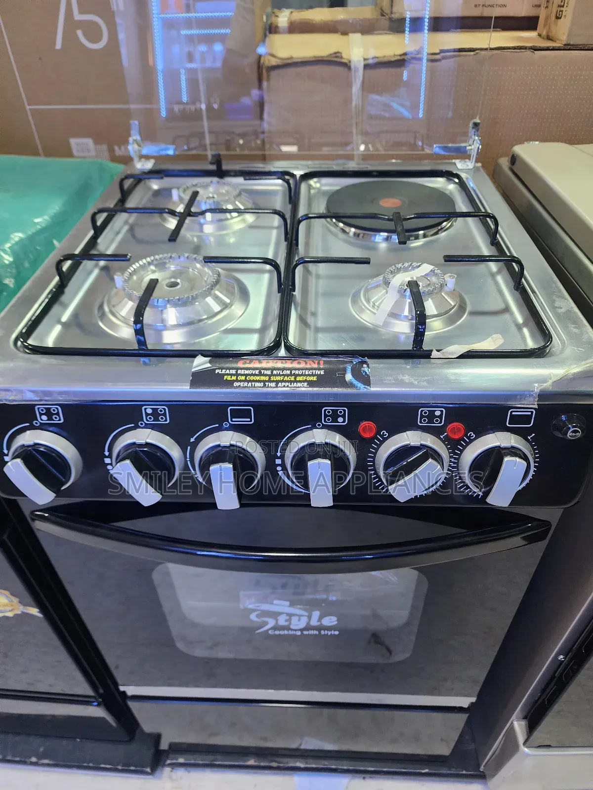Style Up 50 by 50 (3+1) Gas Cooker