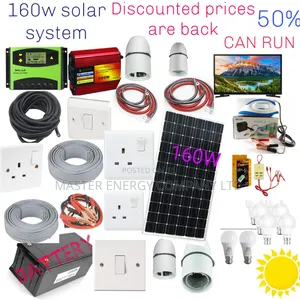 160w Solar System Full Kit German Brands BSD