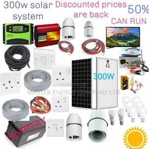 300w Solar System Full Kit German Technology Sdygd