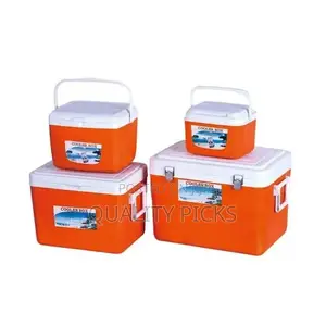4 Set of 5L 13L 27L 45L Plastic Insulated Ice Cooler Box