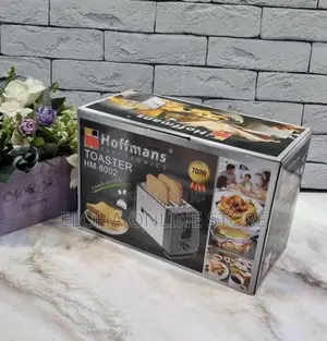 Hoffmans 2 Slice Electric Bread Toaster HM-8002