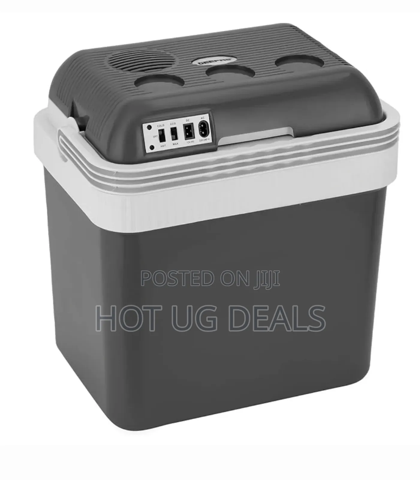 Geepas 24l Hot Cold Car Fridge - Black