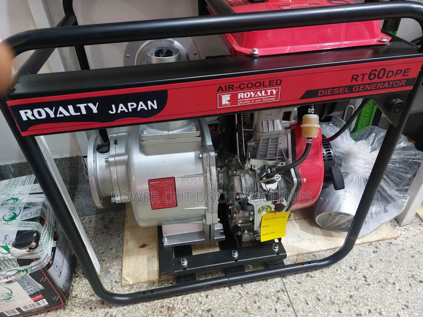 6 Inch Royalty Japan DIESEL Water Pump