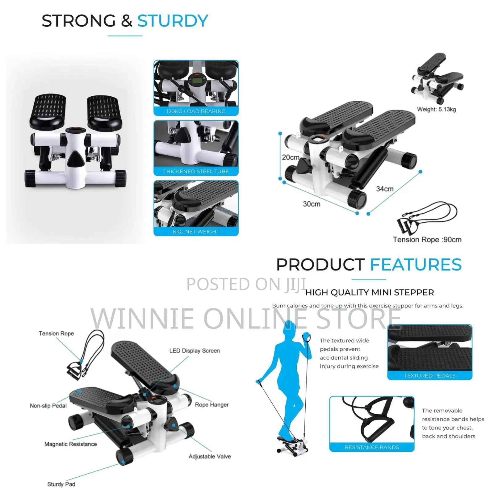 Durable Strong High Quality Mini Stepper