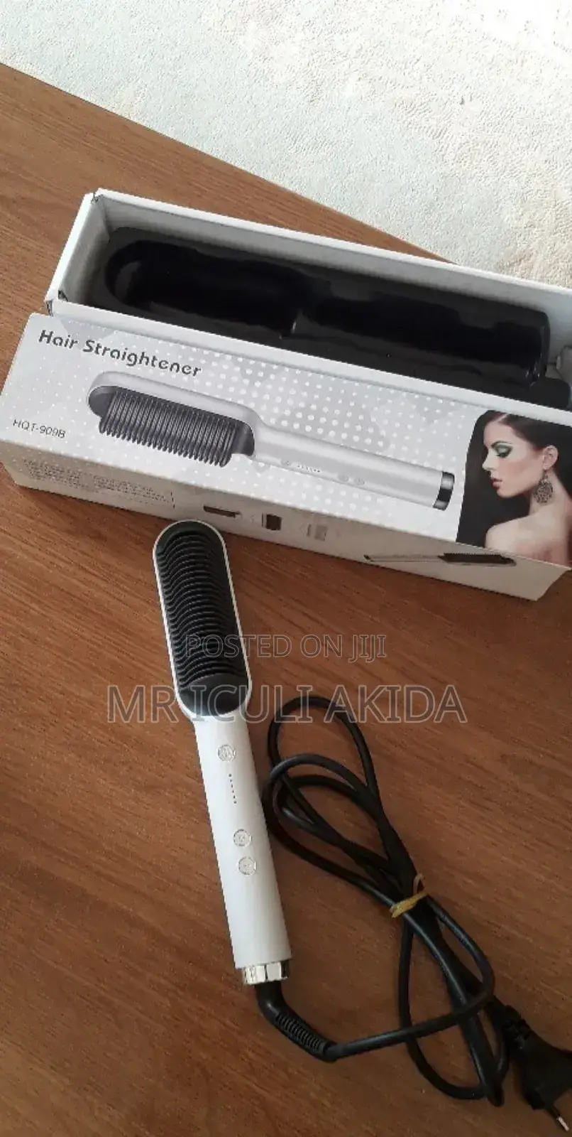 Multifunctional Hair Comb Straightener Brush