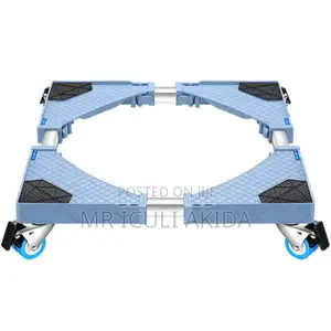 Adjustable 4wheels Fridge and Washing Machine Stand