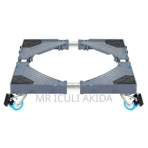 Adjustable 4wheels Fridge and Washing Machine Stand