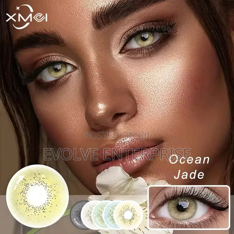 KSSEYE 2pcs Natural Color Contact Lenses