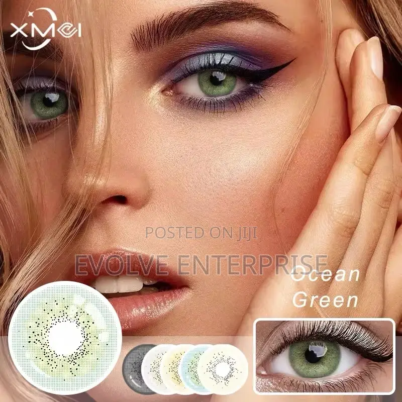 KSSEYE 2pcs Natural Color Contact Lenses