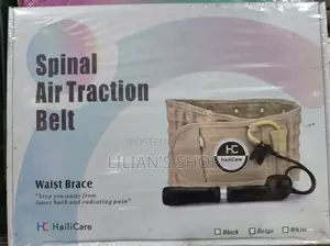 Inflatable Massage Waist Belt Spinal Air Traction Belt