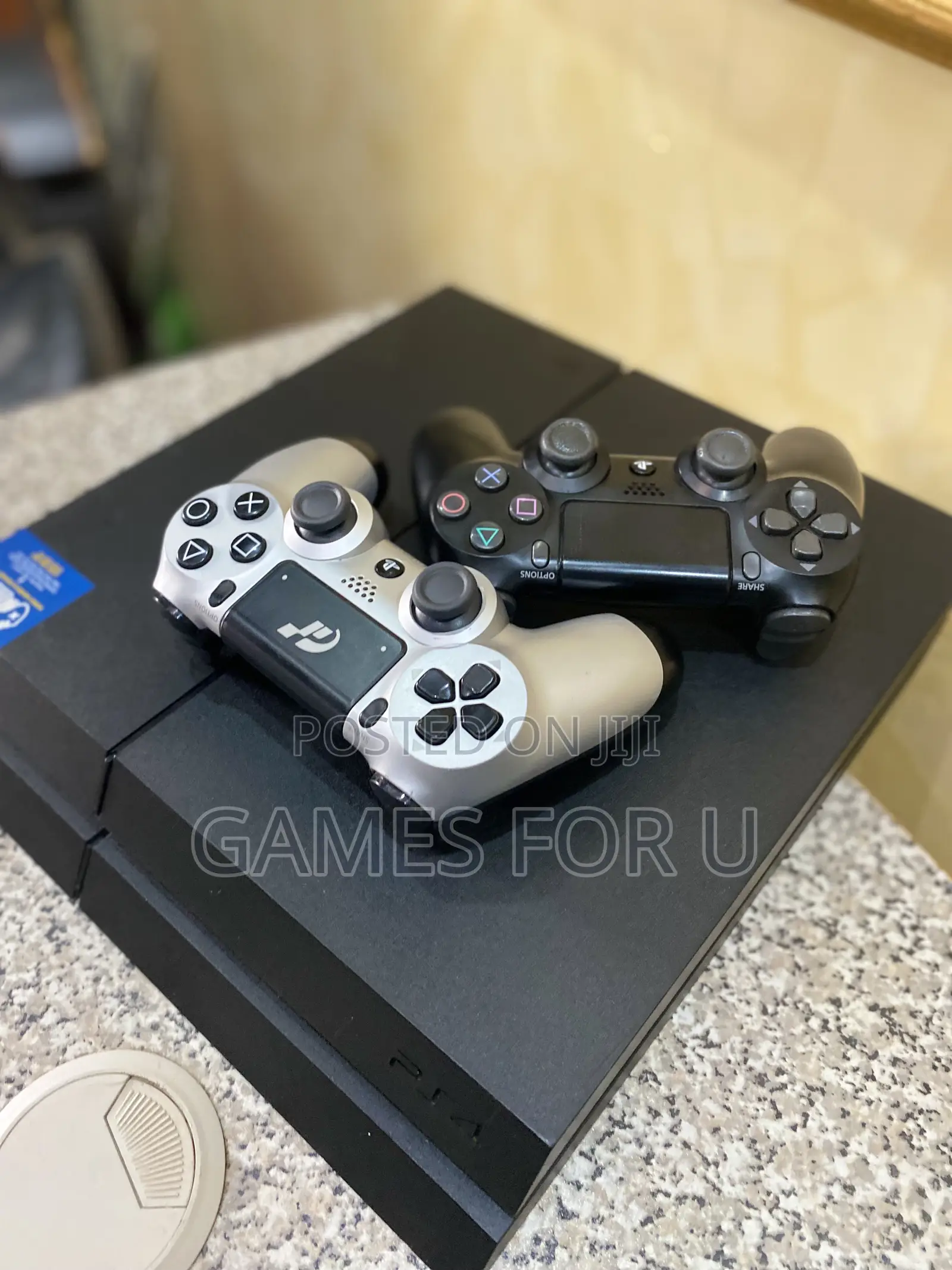 Ps4 Standard Chipped 2 Game Pads but Good as New ??!!