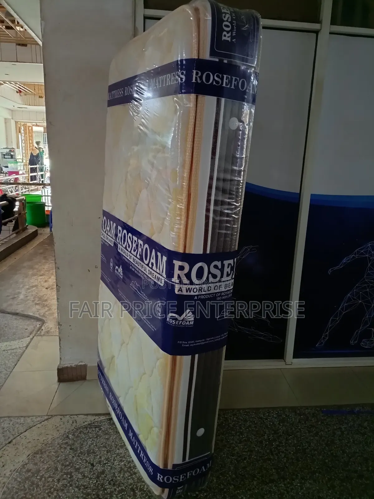 Spring Mattress Double Layers 5x6x10 Inches Rosefoam