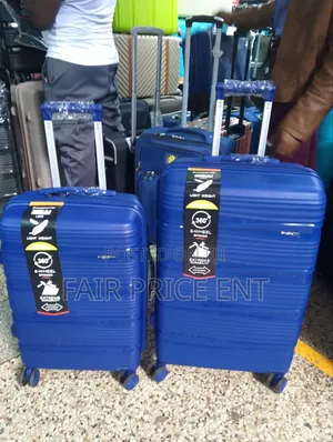 Extreme Rubber Plastic Suitcases.Medium.( Blue )