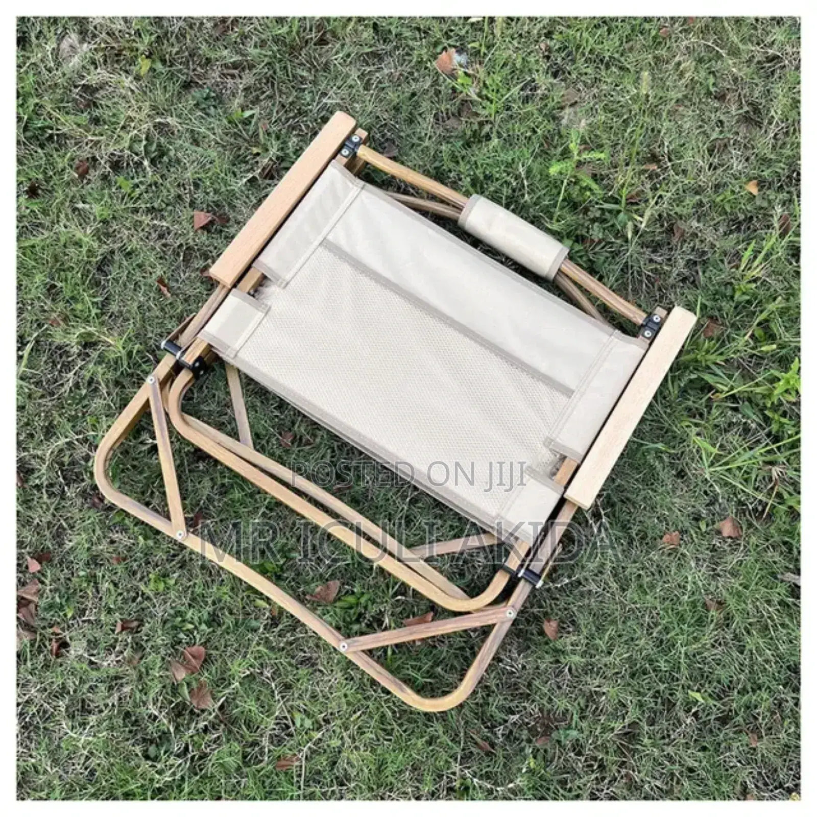 Flexible Comfortable Foldable Camping Chair With Armrest