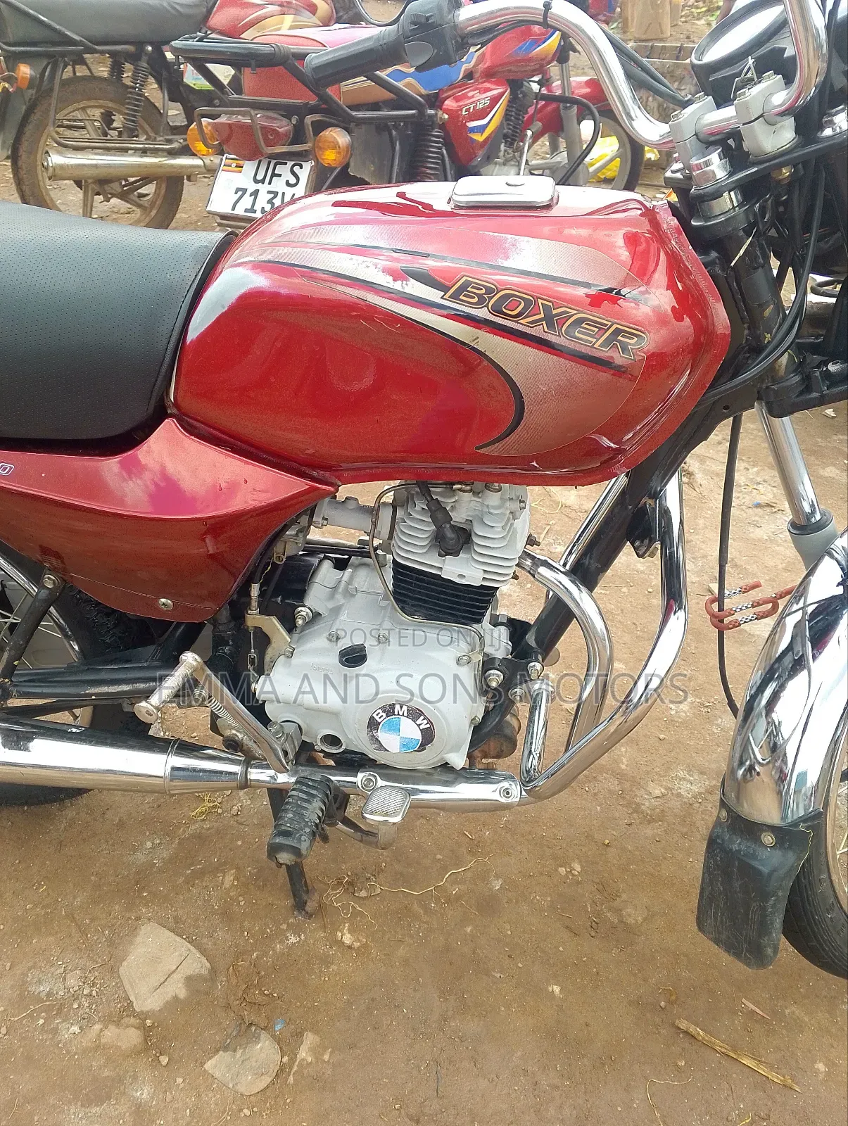 Bajaj Boxer 100 2022 Red