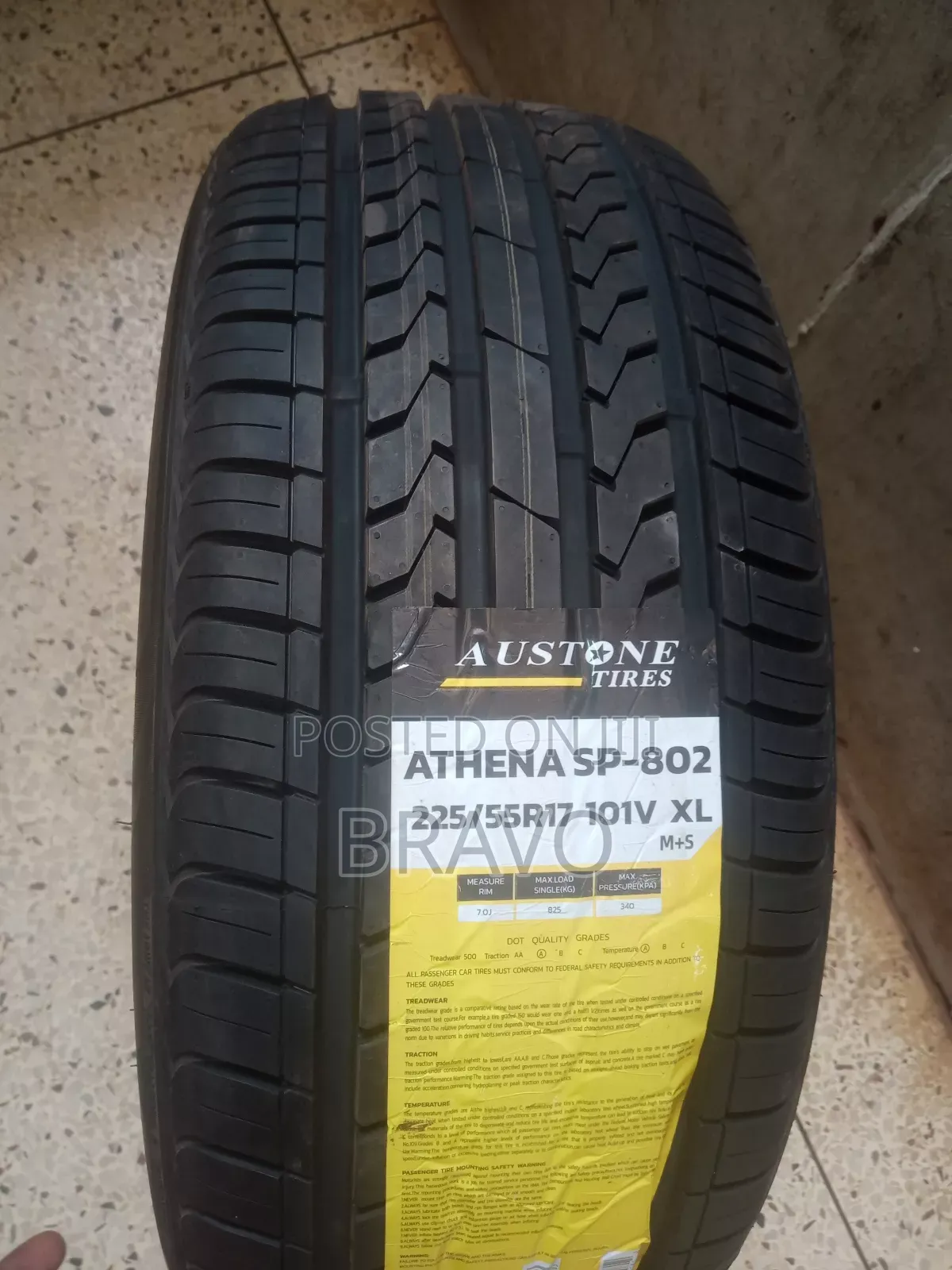 225/55r17 Tire for Subaru, Benz.
