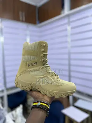 Well-Fitting Desert Boots