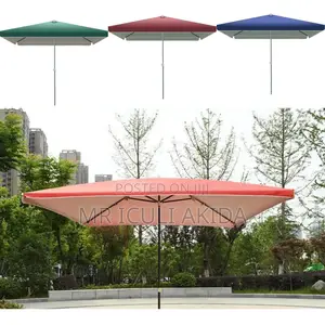 2x2mtrs Square Beach/Business/Pool Side Garden Sun Umbrella