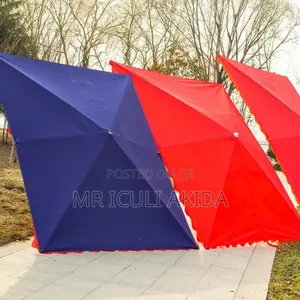 2x2mtrs Square Beach/Business/Pool Side Garden Sun Umbrella