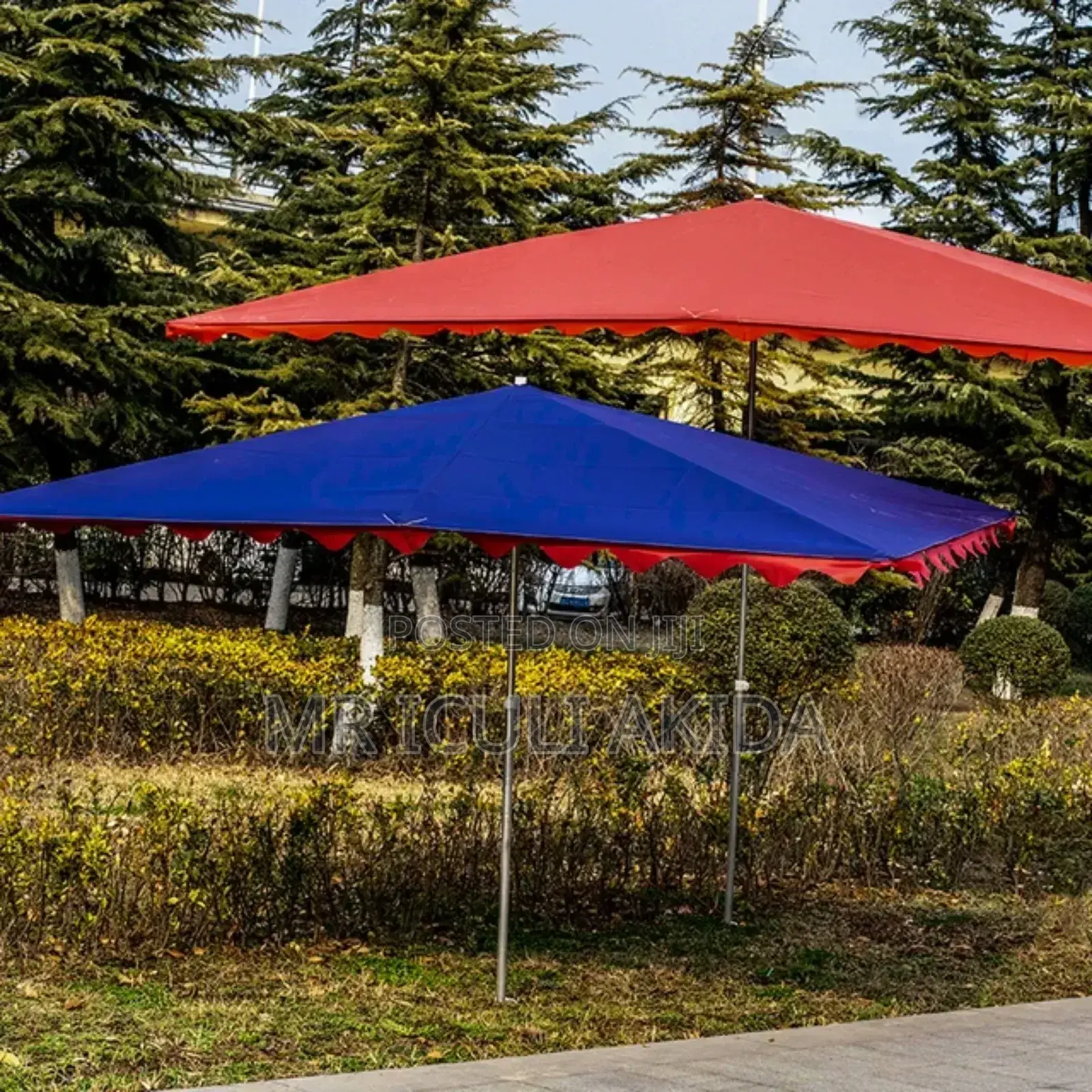 2x2mtrs Square Beach/Business/Pool Side Garden Sun Umbrella