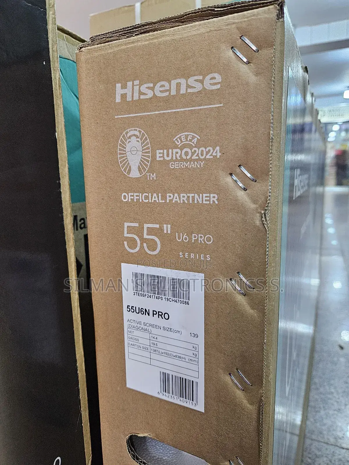 Hisense 55" U6 PRO Mini LED Uled TV