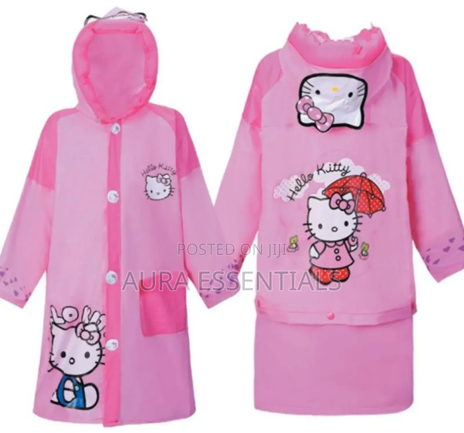 Hello Kitty Baby Children Rainsuit