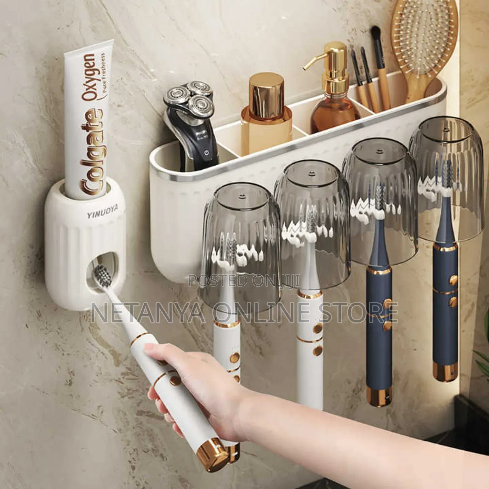 Wall Mount Bathroom Organizer