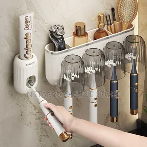 Wall Mount Bathroom Organizer