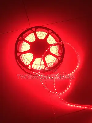 Strip Light Red Color 7000 Per Meter Decorative Light
