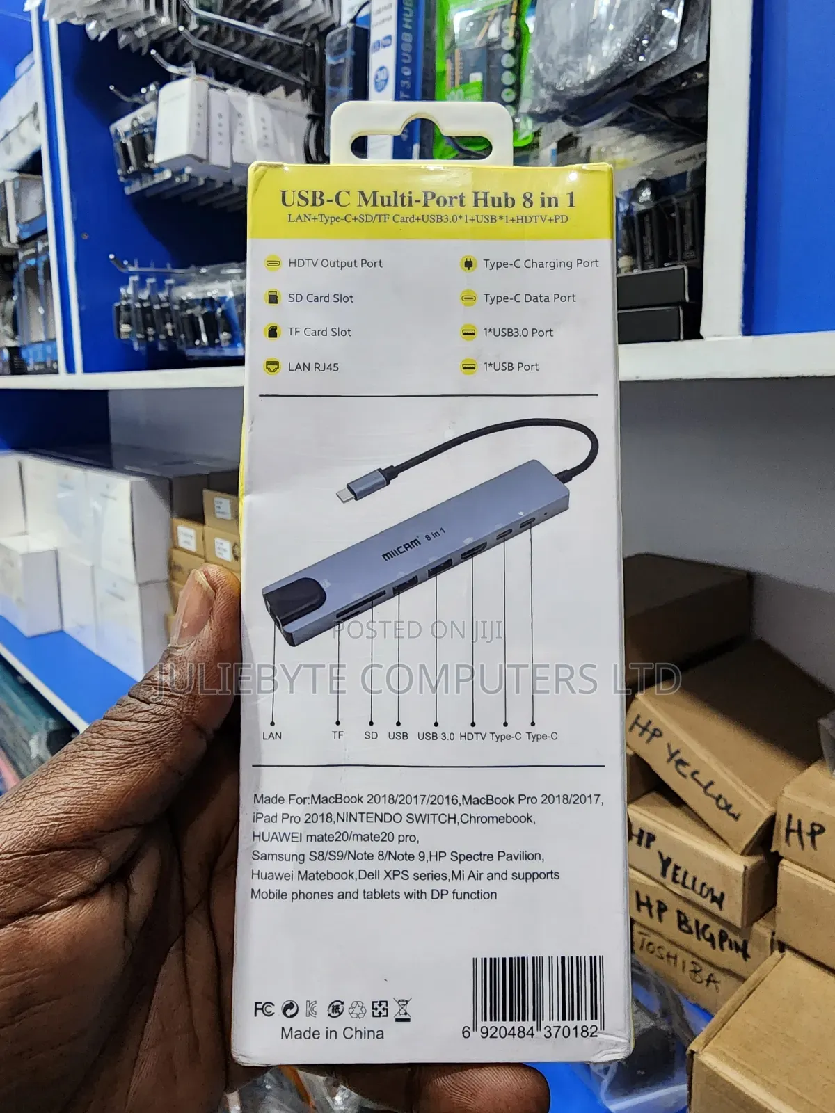 USB-C Multi Port 8 In1