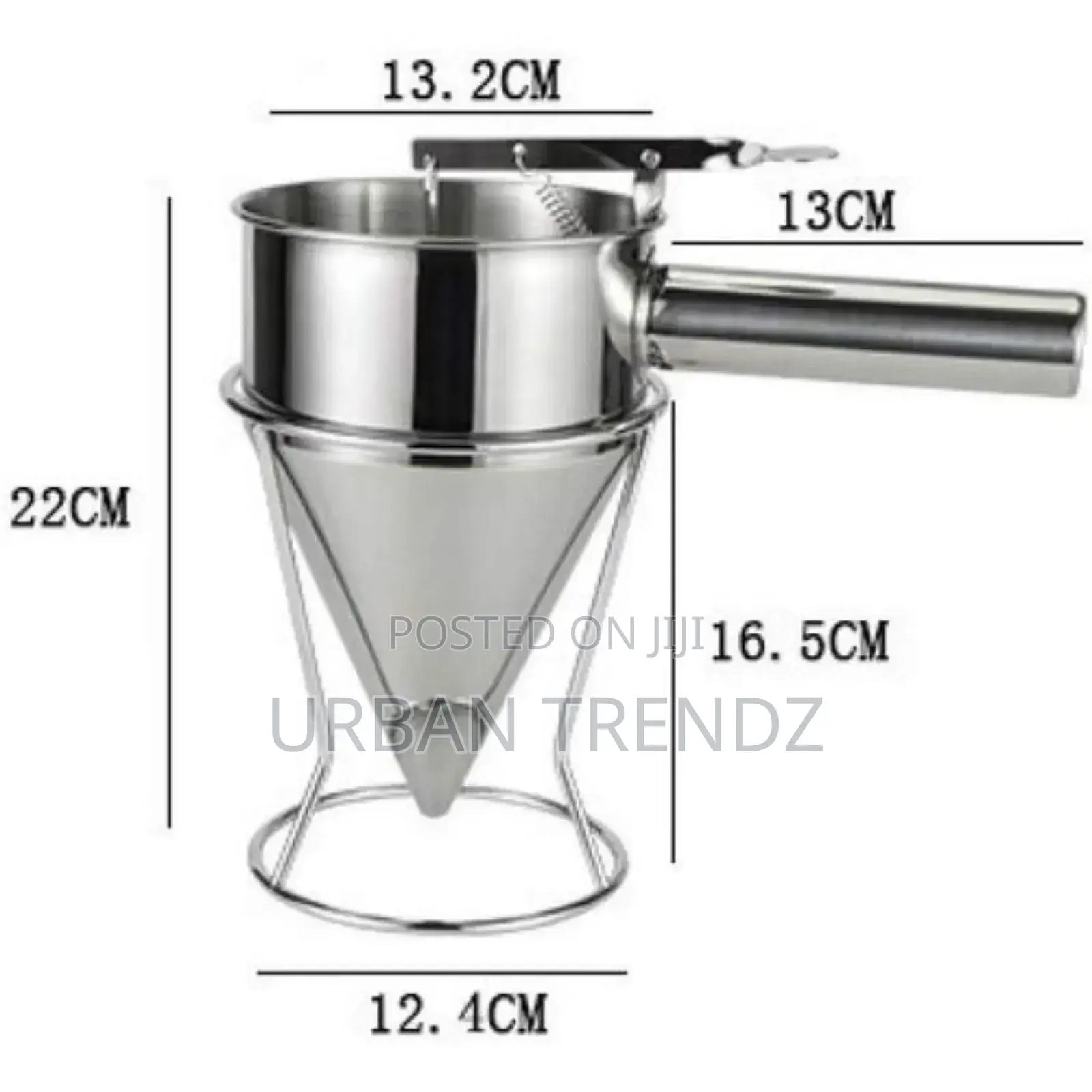 Stainless Steel Donut Dispenser Dough Funnel Pancake Maker