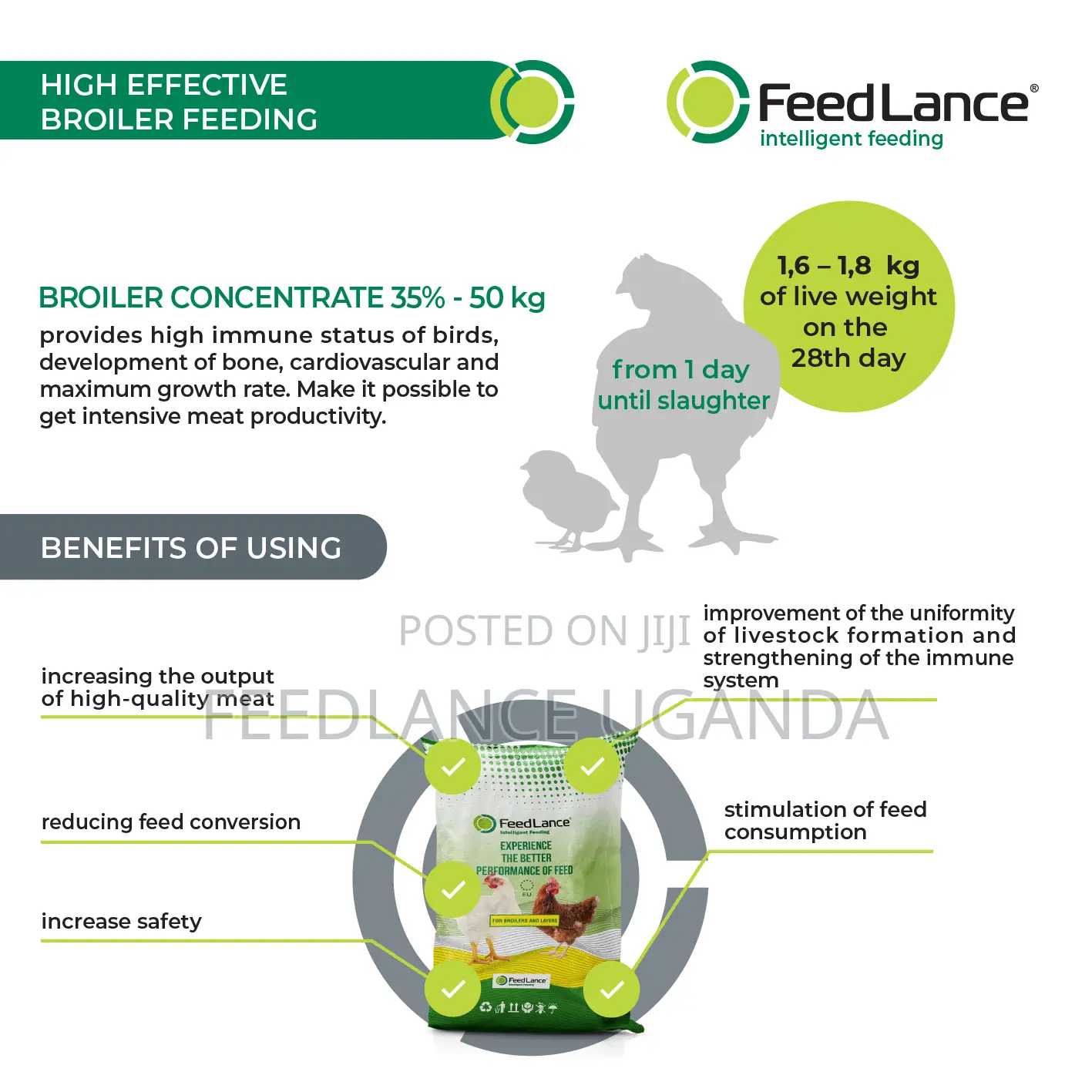 Feedlance Broiler Concentrate 35%
