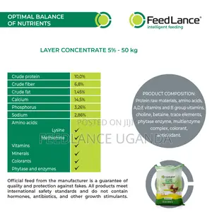 Feedlance Layer Concentrate 5% - Protein-Vitamin-Mineral