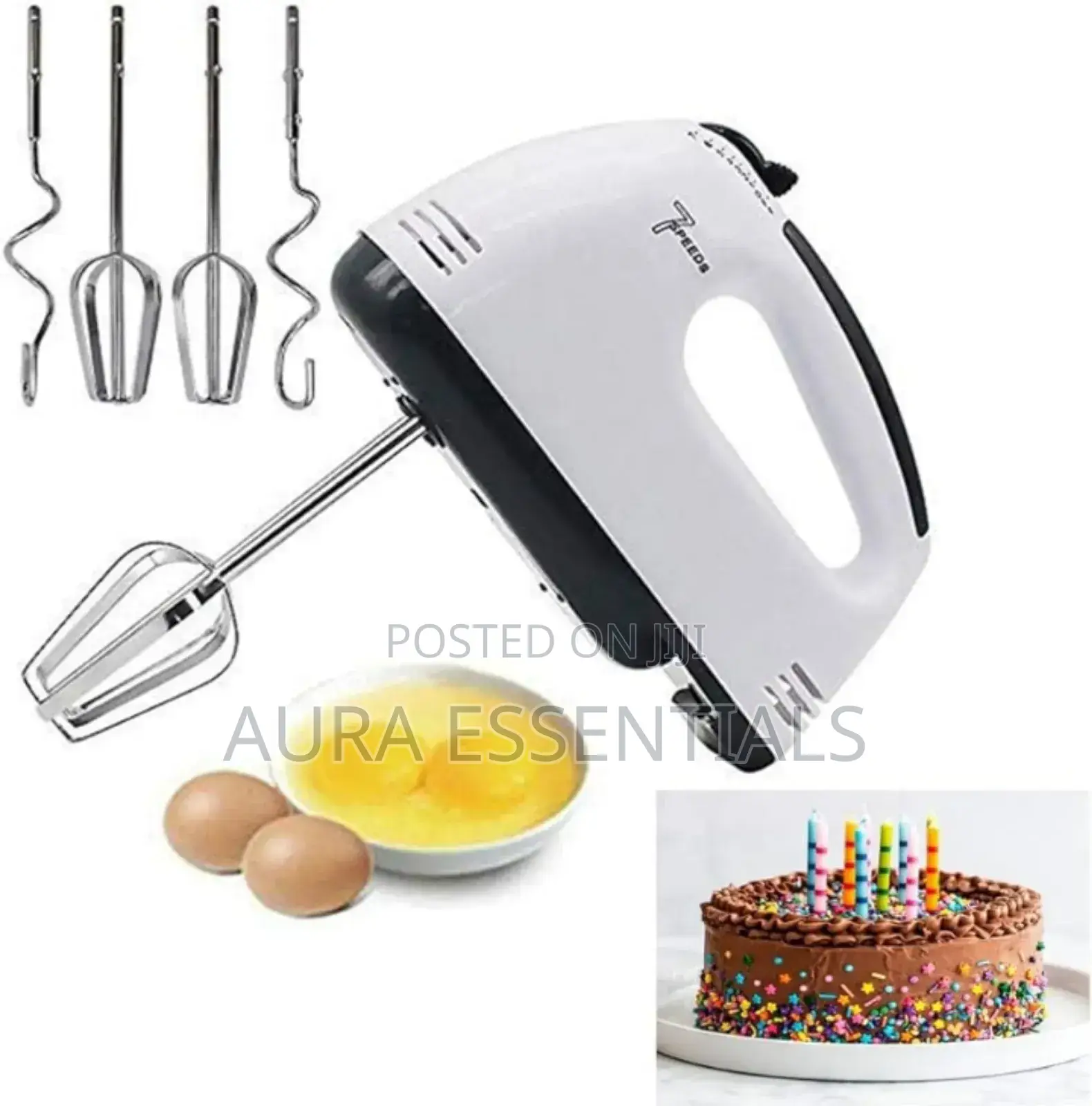 Multifunctional Hand Mixer for Egg Beater and Food Blender